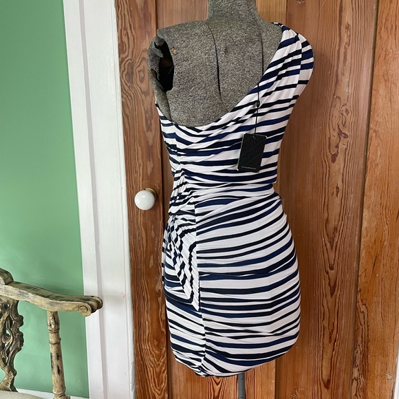 NWT Tart Collections Veronica Body-con Dress in Painted Stripe - Size Medium - Picture 9 of 11
